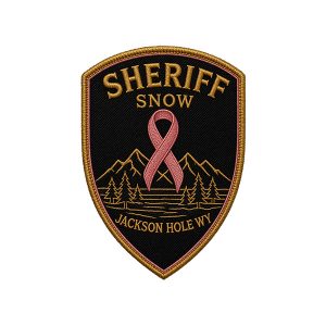 Sheriff Snow Pink Patch - Raise money for Breast Cancer Awareness Month!